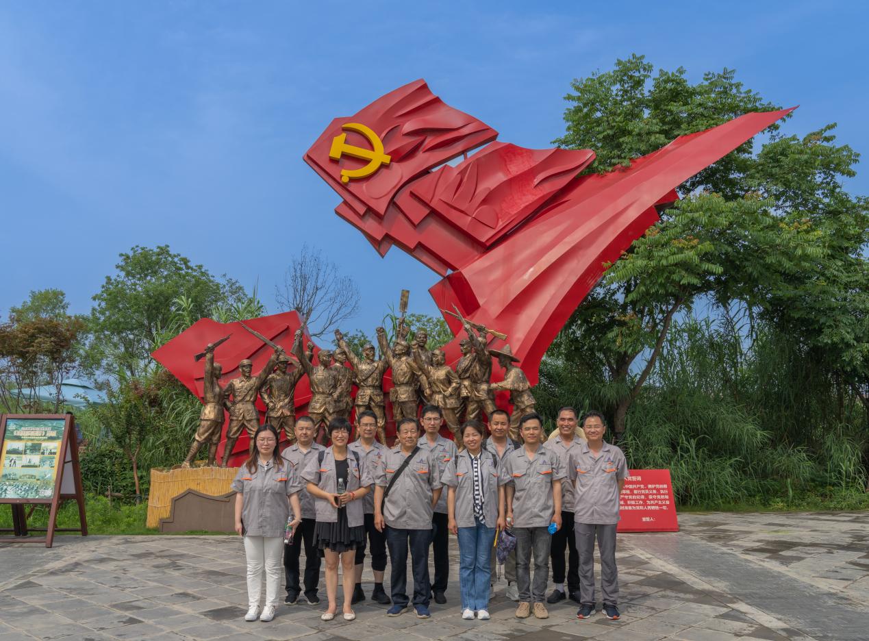 江蘇超力黨支部 赴泗洪縣大王莊黨性教育基地開(kāi)展黨日活動(dòng)